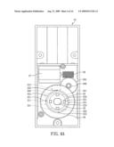 Electro-mechanical lock structure diagram and image