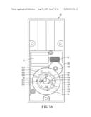 Electro-mechanical lock structure diagram and image