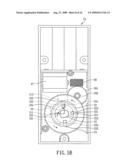 Electro-mechanical lock structure diagram and image