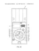 Electro-mechanical lock structure diagram and image