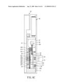 Electro-mechanical lock structure diagram and image