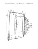 CAPSULE FOR PREPARING AND DELIVERING A DRINK BY INJECTING A PRESSURIZED FLUID INTO THE CAPSULE diagram and image