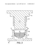 CAPSULE FOR PREPARING AND DELIVERING A DRINK BY INJECTING A PRESSURIZED FLUID INTO THE CAPSULE diagram and image