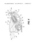 BOAT WINDSHIELD WITH VENT STRUCTURE diagram and image