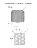 CRUCIBLE HOLDING MEMBER AND METHOD FOR PRODUCING THE SAME diagram and image