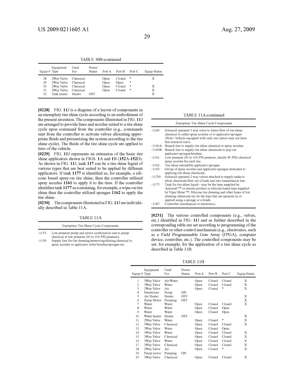 System and apparatus for automatic built-in vehicle washing and other operations - diagram, schematic, and image 62