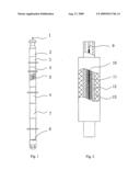 High-energy gas fracture apparatus for through-tubing operation diagram and image