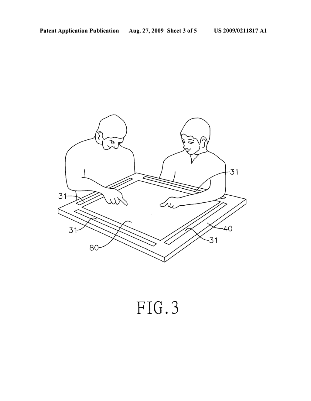 TOUCH PANEL DEVICE OPERABLE BY MULTIPLE USERS AND A METHOD FOR CONTROLLING THE TOUCH PANEL - diagram, schematic, and image 04