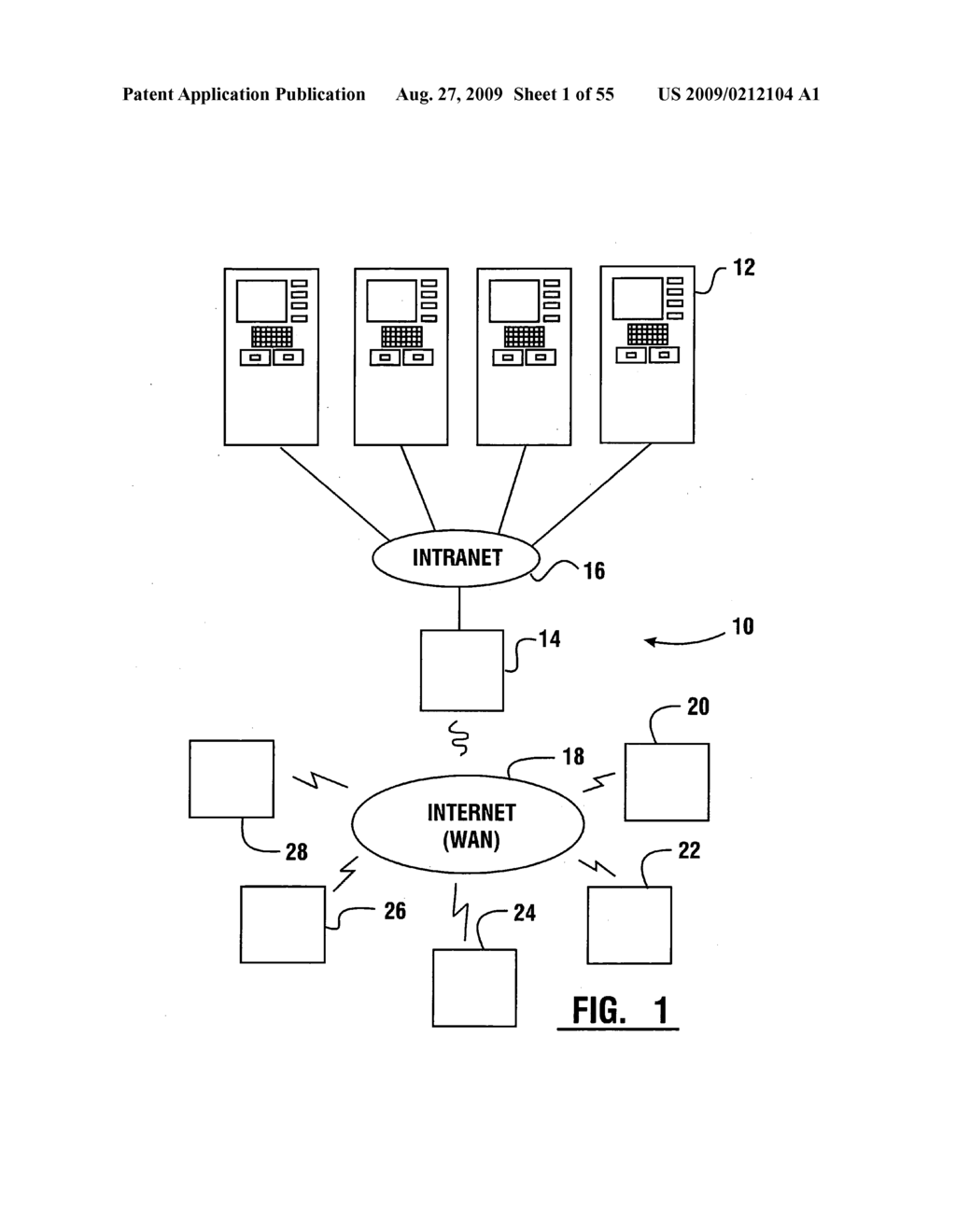 Automated banking machine that operates responsive to data bearing records - diagram, schematic, and image 02