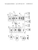 Automated banking machine that operates responsive to data bearing records diagram and image