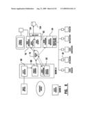 Automated banking machine that operates responsive to data bearing records diagram and image