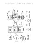 Automated banking machine that operates responsive to data bearing records diagram and image