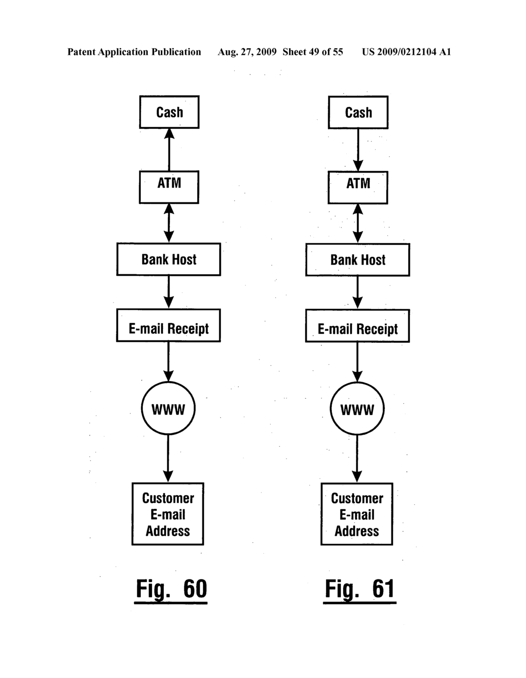 Automated banking machine that operates responsive to data bearing records - diagram, schematic, and image 50