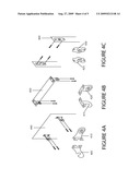 SPRING-BIASED EXTENDABLE AND RETRACTABLE HANGER WITH A ROLLER, SUPPORT LINES AND RETURN LINE CONFIGURED TO FACILITATE RETRACTION OF THE FULLY EXTENDED HANGER diagram and image