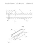 Apparatus and a production process for producing rolls of disposable pieces of hygienic paper diagram and image