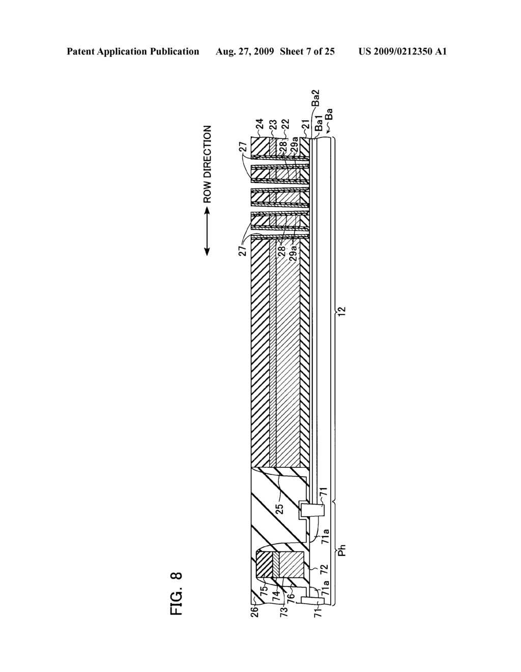 NONVOLATILE SEMICONDUCTOR STORAGE DEVICE AND METHOD OF MANUFACTURING THE SAME - diagram, schematic, and image 08