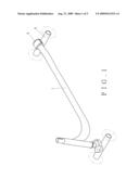 SWING STRUCTURE FOR A KICK SCOOTER diagram and image