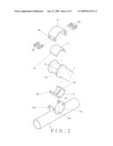 SWING STRUCTURE FOR A KICK SCOOTER diagram and image