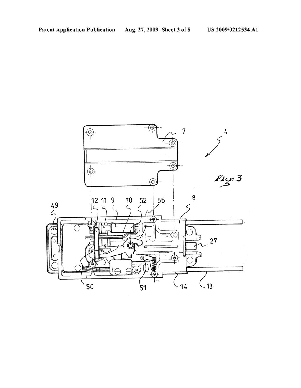 RELEASE DEVICE FOR A BINDING FOR A BOOT ON A GLIDING APPARATUS - diagram, schematic, and image 04