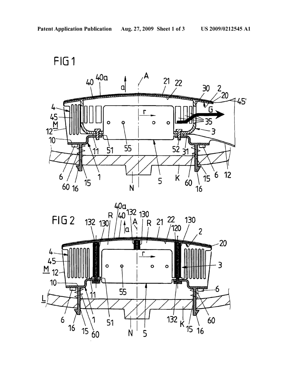 Airbag module for a motor vehicle - diagram, schematic, and image 02