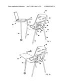 SEATING UNIT WITH ACCESSORIES diagram and image