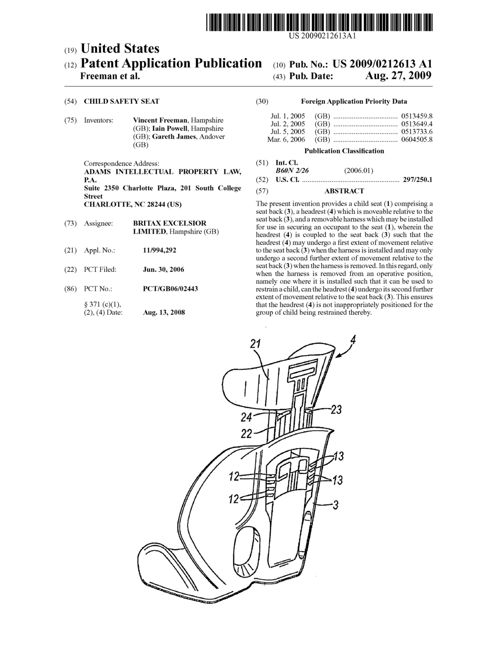 CHILD SAFETY SEAT - diagram, schematic, and image 01