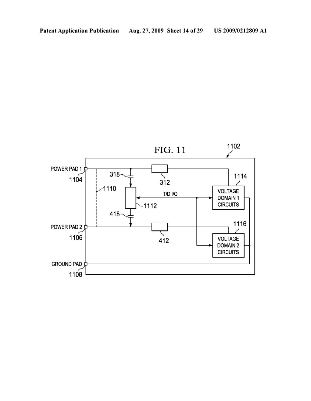 DEVICE TEST AND DEBUG USING POWER AND GROUND TERMINALS - diagram, schematic, and image 15