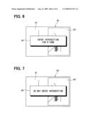 Apparatus, program and storage medium for notifying intersection information diagram and image