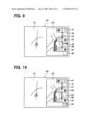 Apparatus, program and storage medium for notifying intersection information diagram and image