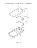 HOUSING, WIRELESS COMMUNICATION DEVICE USING THE HOUSING, AND MANUFACTURING METHOD THEREOF diagram and image