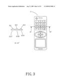 Mobile phone with dialing keys of uneven surface diagram and image