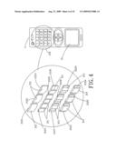 Mobile phone with dialing keys of uneven surface diagram and image