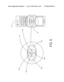 Mobile phone with dialing keys of uneven surface diagram and image