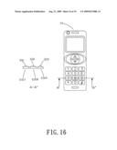 Mobile phone with dialing keys of uneven surface diagram and image