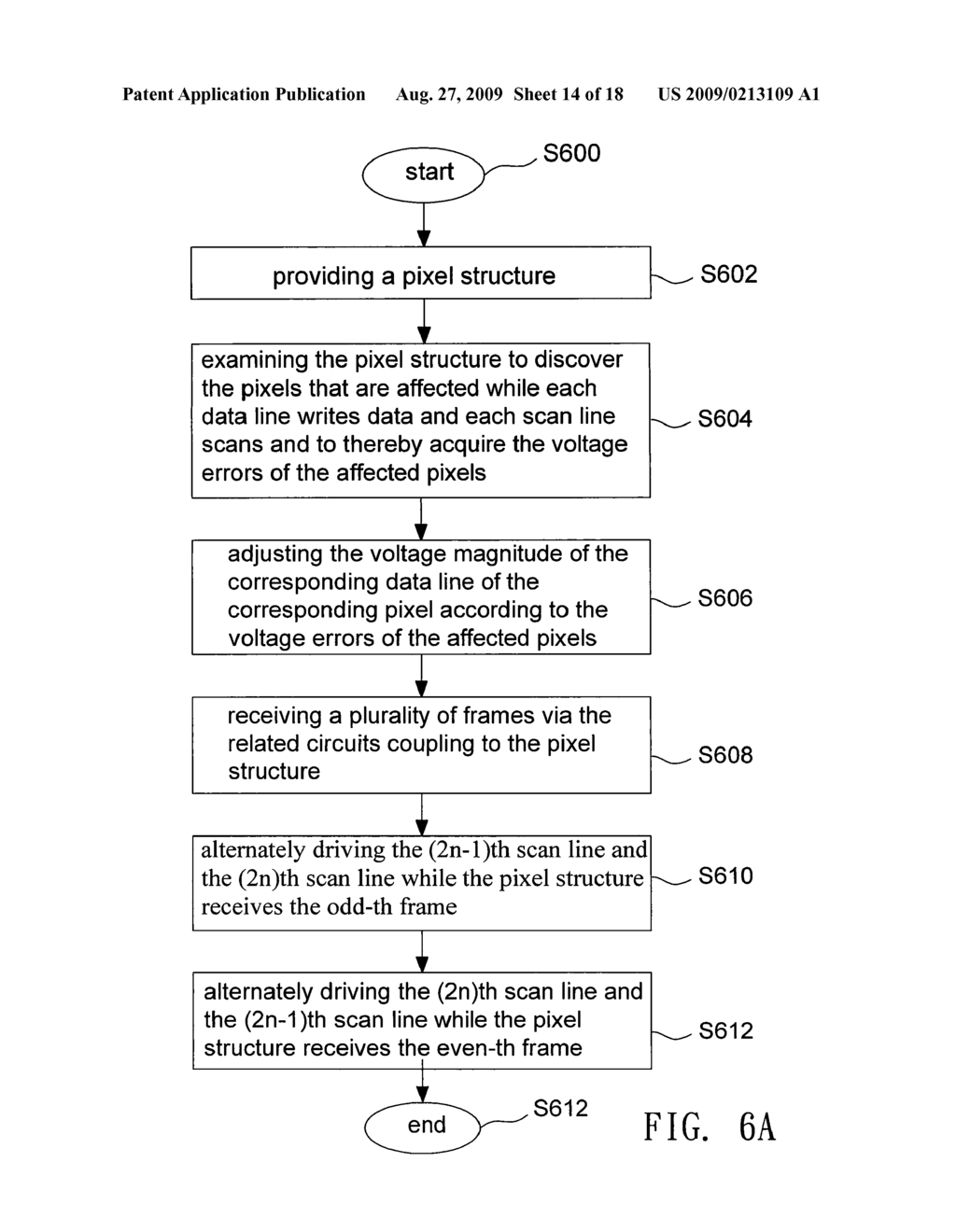 DRIVING METHOD FOR A DISPLAY - diagram, schematic, and image 15