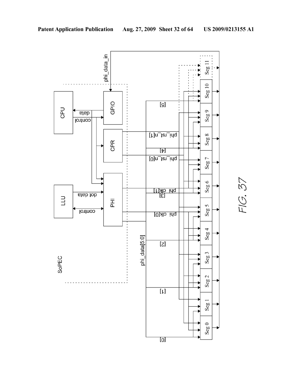 PRINTHEAD HAVING SEQUENCED NOZZLE FIRING ON INTEGRATED CIRCUIT - diagram, schematic, and image 33