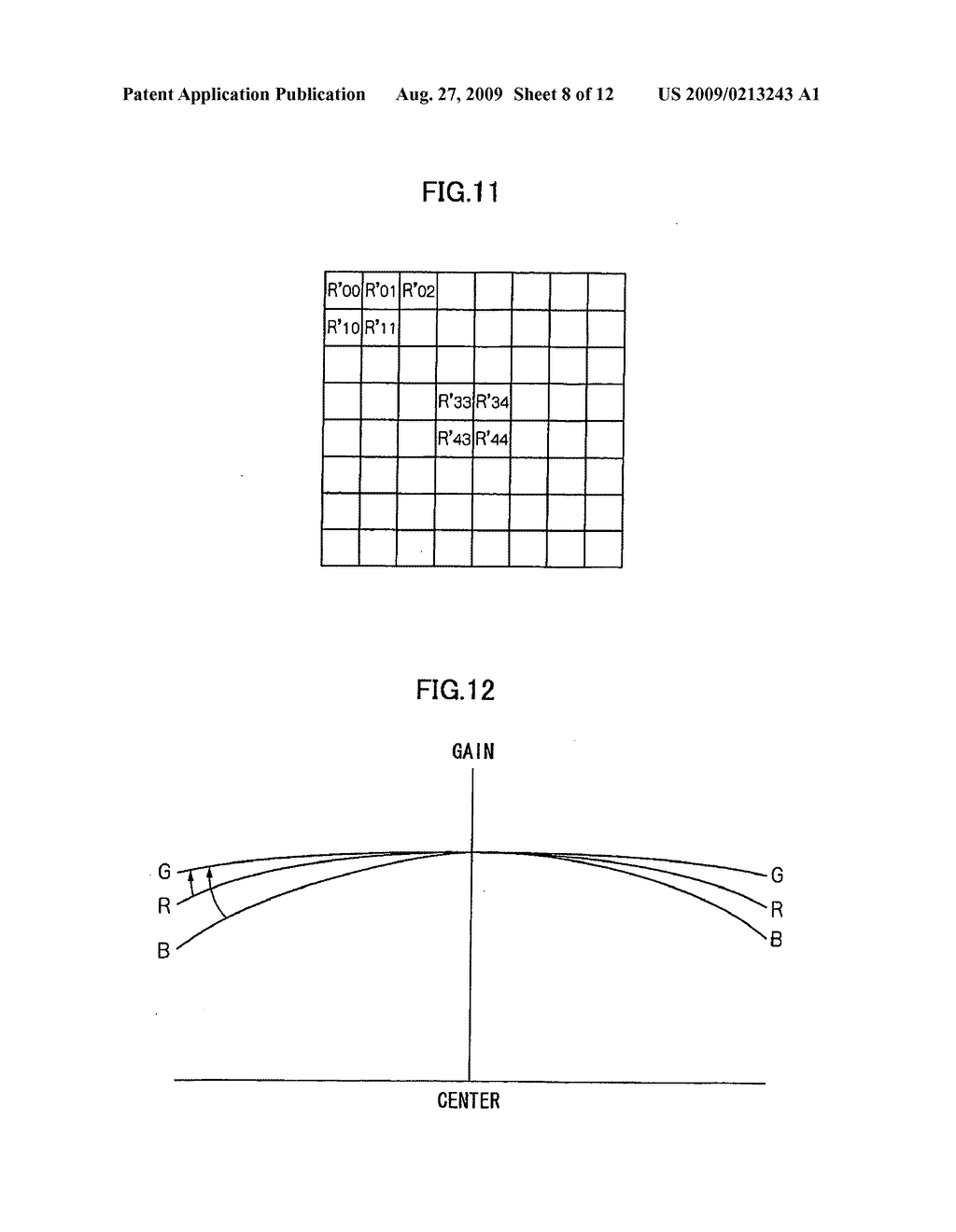 Shading compensation device, shading compensation value calculation device and imaging device - diagram, schematic, and image 09