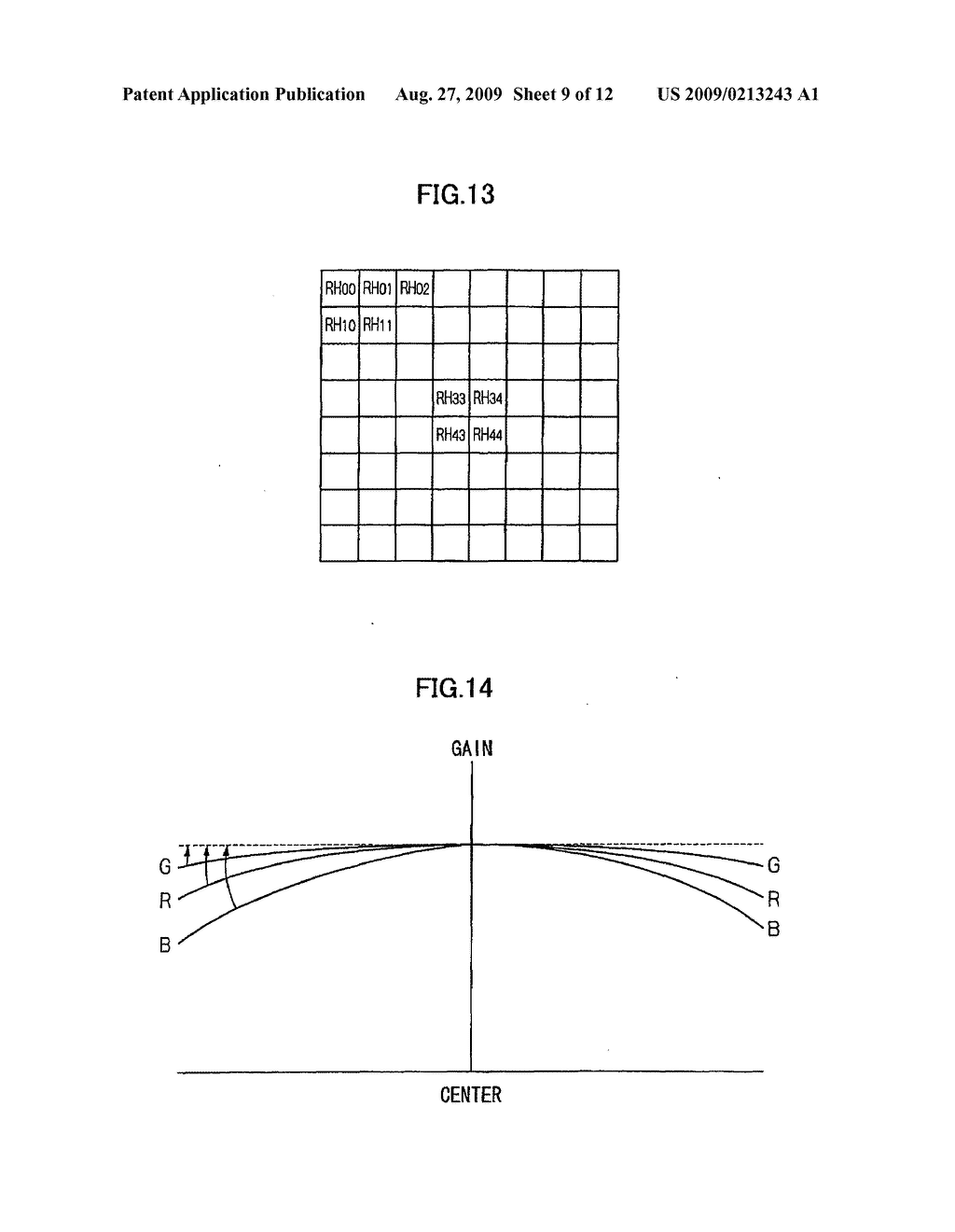 Shading compensation device, shading compensation value calculation device and imaging device - diagram, schematic, and image 10