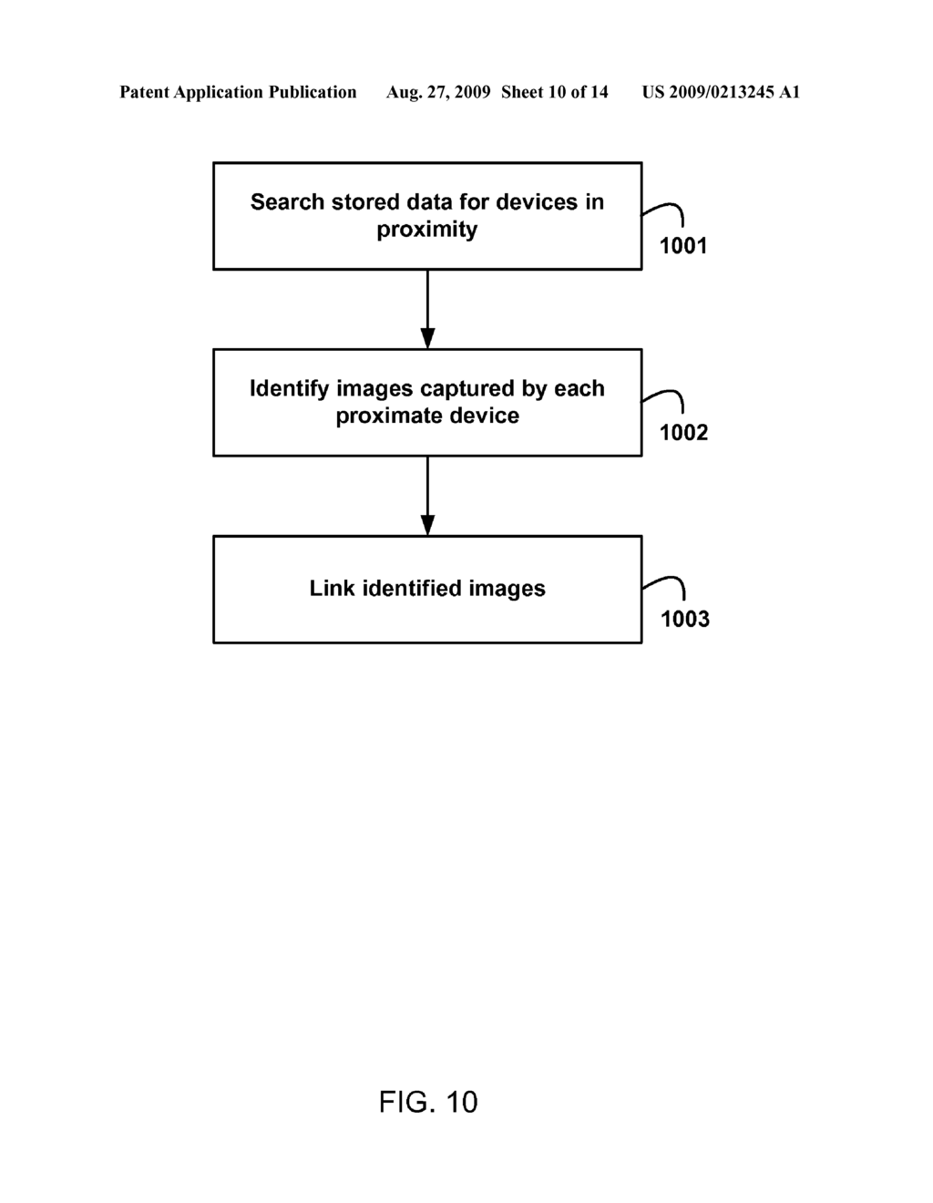 Linking captured images using short range communications - diagram, schematic, and image 11