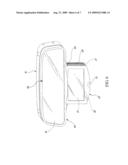 VEHICLE REAR MIROR HAVING A DISPLAY diagram and image