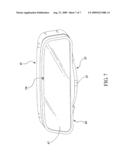 VEHICLE REAR MIROR HAVING A DISPLAY diagram and image