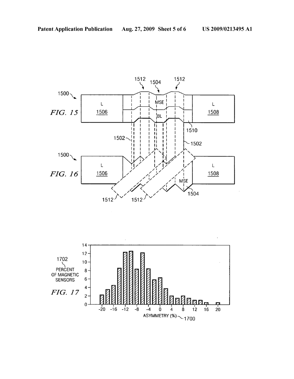 USE OF GRATING STRUCTURES TO CONTROL ASYMMETRY IN A MAGNETIC SENSOR - diagram, schematic, and image 06