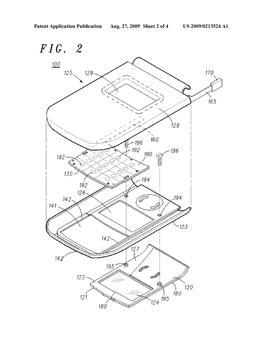 Capacitor assembly and communication device including the capacitor assembly - diagram, schematic, and image 03