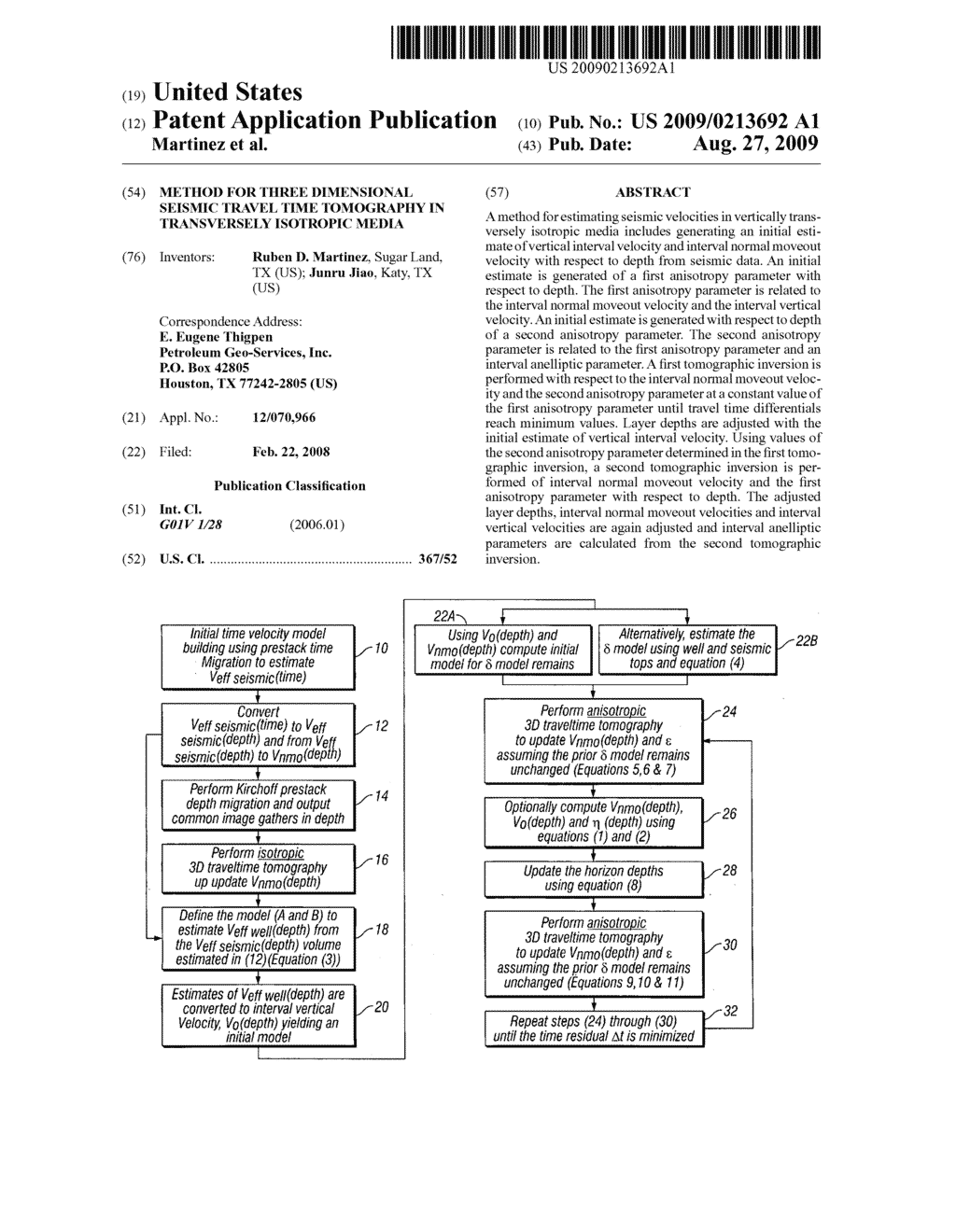 Method for three dimensional seismic travel time tomography in transversely isotropic media - diagram, schematic, and image 01