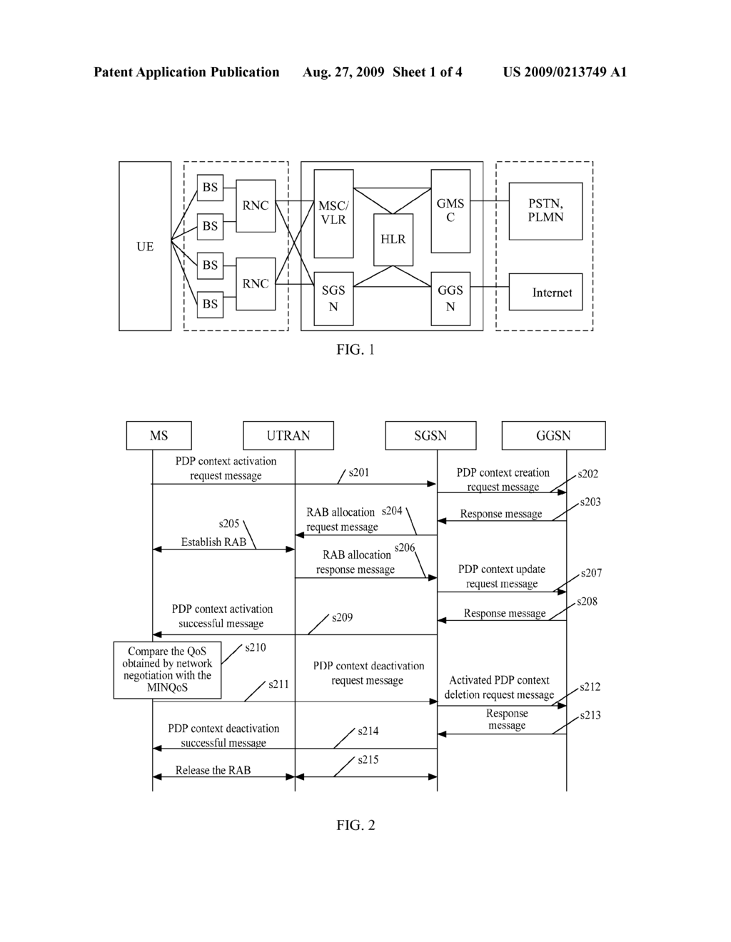 METHOD FOR DETECTING THE QUALITY OF A SERVICE PARAMETER AND NETWORK SIDE COMMUNICATION DEVICE - diagram, schematic, and image 02