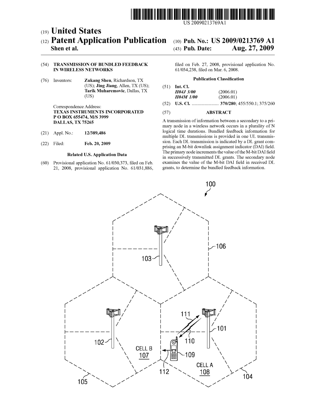 Transmission of Bundled Feedback in Wireless Networks - diagram, schematic, and image 01