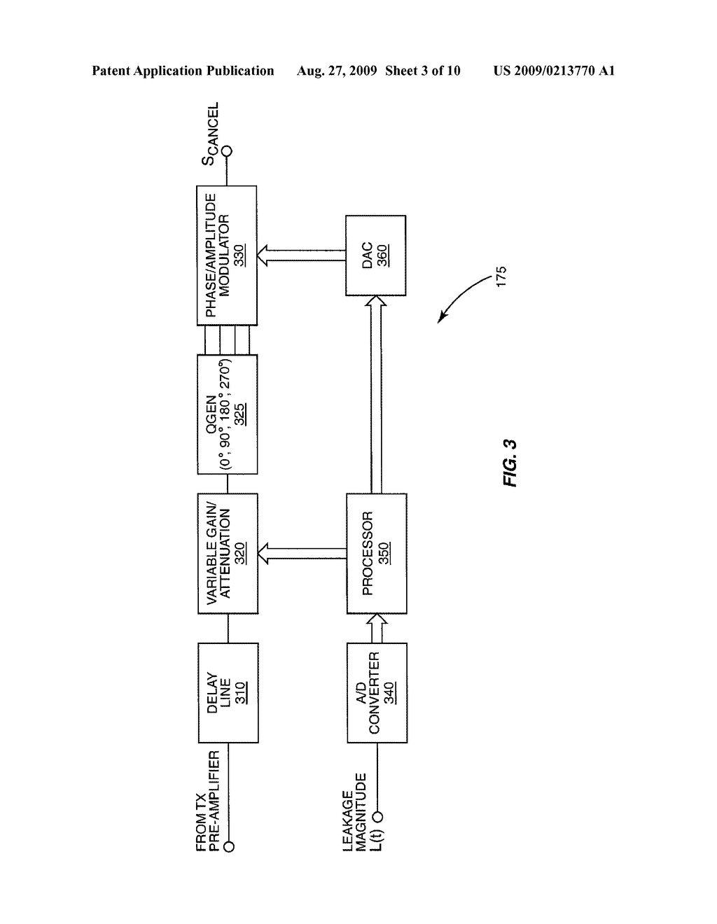 Active Cancellation of Transmitter Leakage in a Wireless Transceiver - diagram, schematic, and image 04