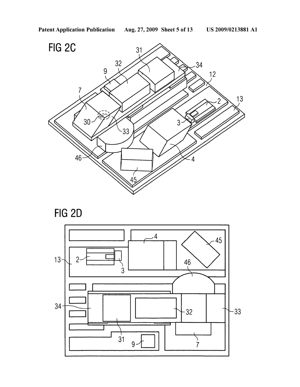 Vertically Emitting, Optically Pumped Semiconductor Comprising an External Resonator and Frequency Doubling on a Separate Substrate - diagram, schematic, and image 06