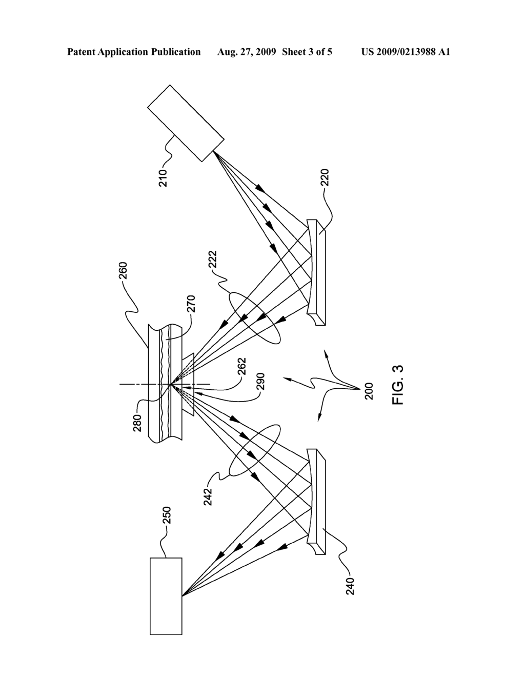 SAMPLE MODULE WITH SAMPLE STREAM SPACED FROM WINDOW, FOR X-RAY ANALYSIS SYSTEM - diagram, schematic, and image 04