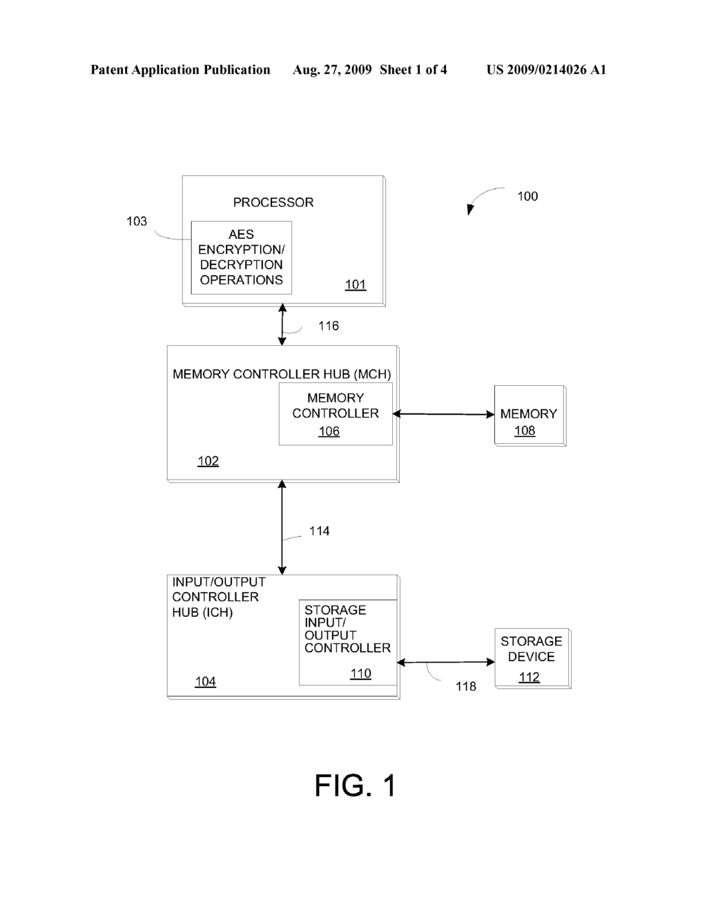 METHOD AND APPARATUS FOR OPTIMIZING ADVANCED ENCRYPTION STANDARD (AES) ENCRYPTION AND DECRYPTION IN PARALLEL MODES OF OPERATION - diagram, schematic, and image 02